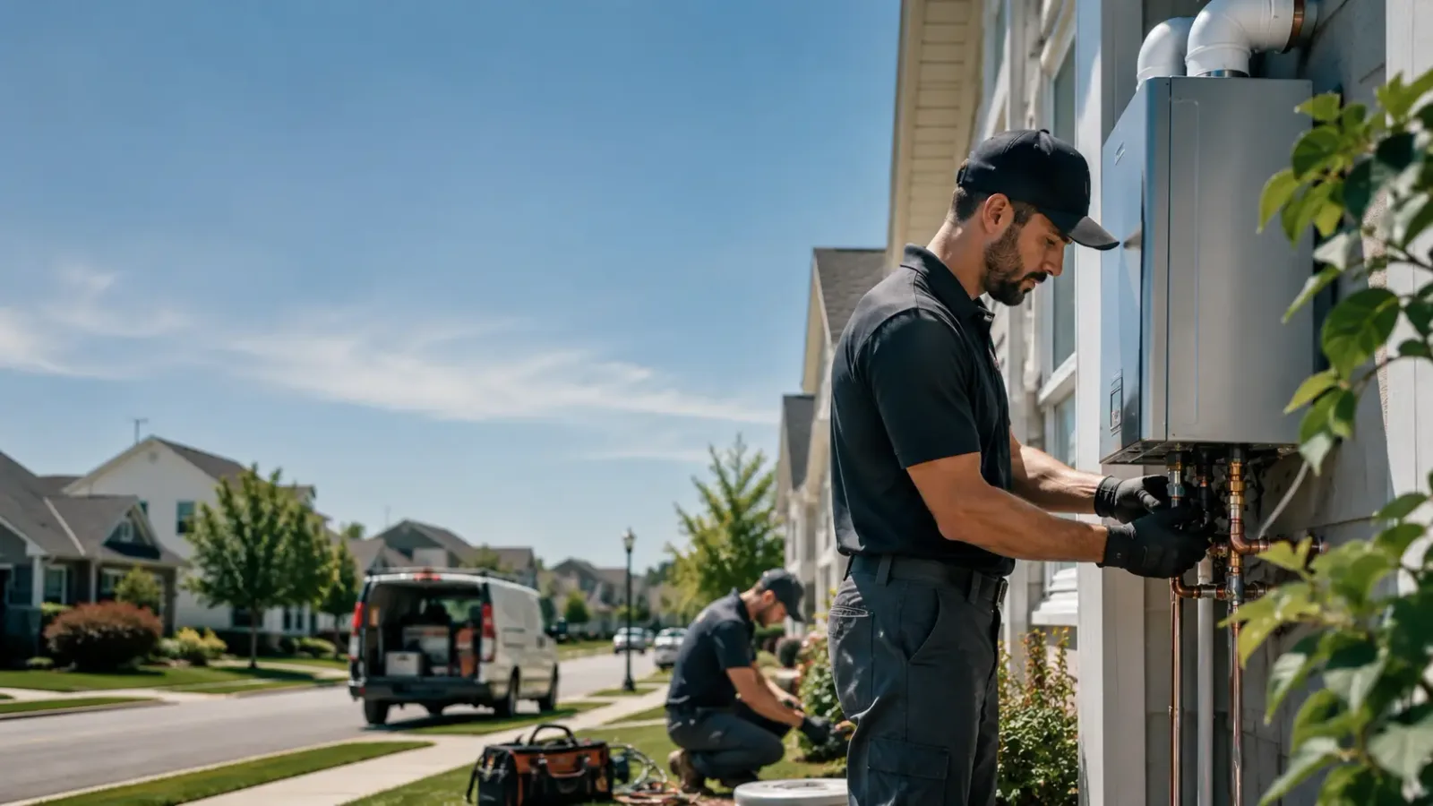 Tankless Water Heater Installation in Potter, WI